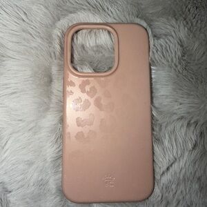Velvet Caviar Blush Pink Leopard Phone Case